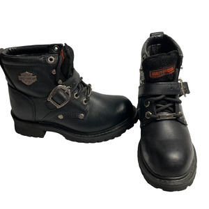 Harley Davidson Motorcycle Boots 6 Stock # 81024